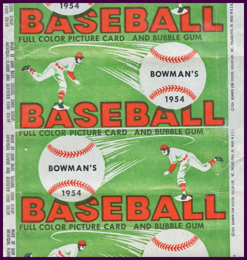 1954 Bowman Dated